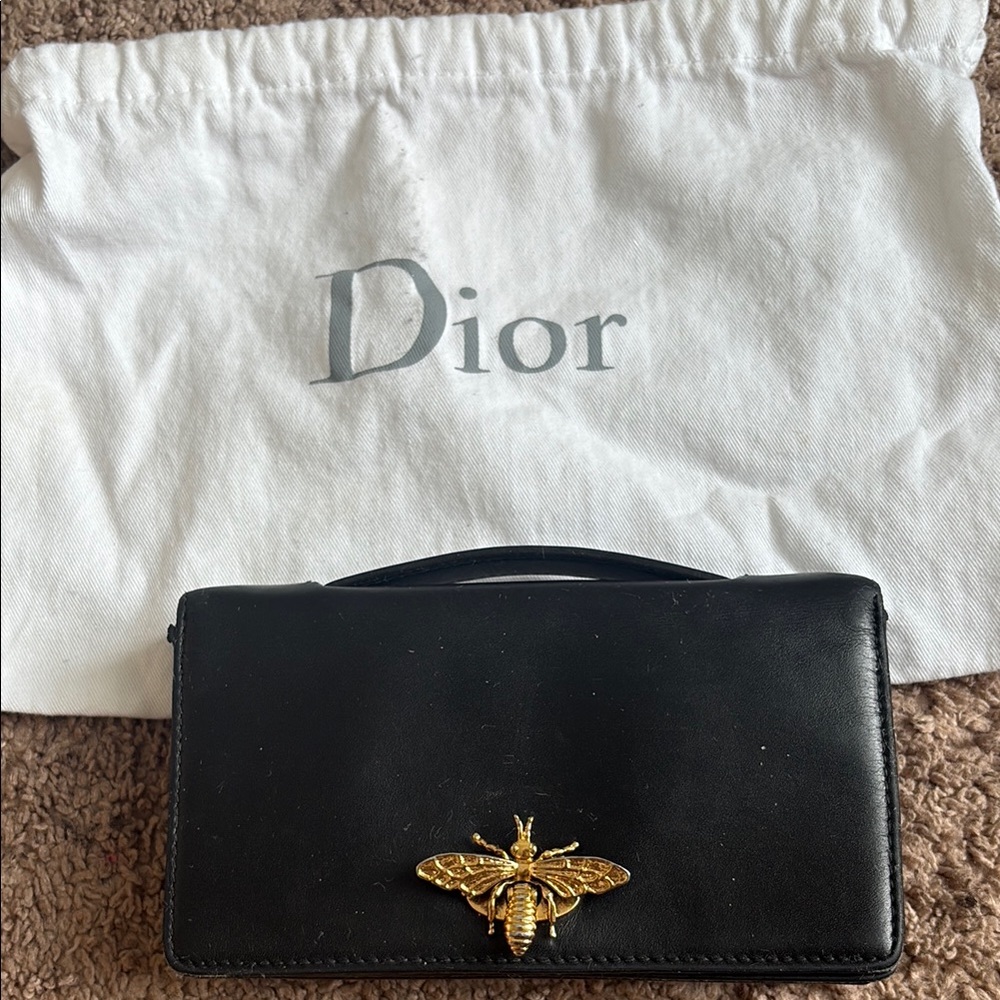 Authentic Christian Dior Bee Clutch